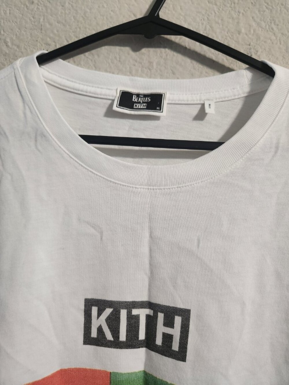 KITH x Beatles NWT 1962 Vintage Tee White Four-panel graphic size XL - Picture 4 of 6